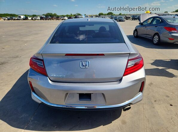 1HGCT1B86GA004458 2016 HONDA ACCORD Silver Вид ззаду