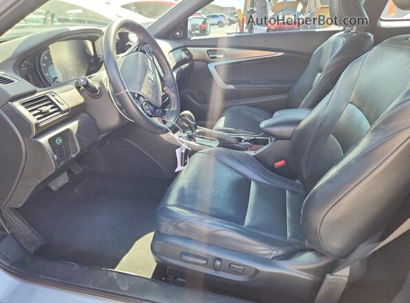1HGCT1B86GA004458 2016 HONDA ACCORD Silver Вид салону спереду
