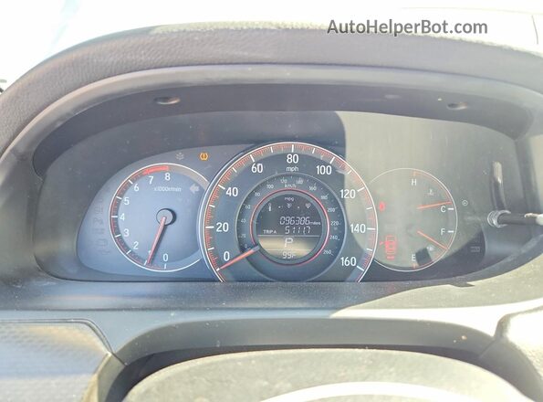 1HGCT1B86GA004458 2016 HONDA ACCORD Silver Вид щитка приладів