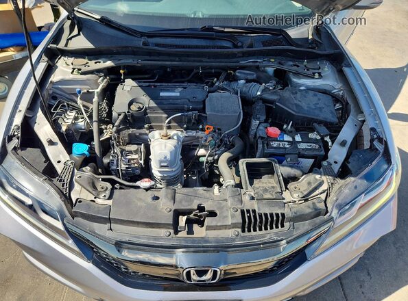1HGCT1B86GA004458 2016 HONDA ACCORD Silver Вид задньої частини салону