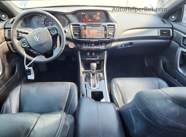 1HGCT1B86GA004458 2016 HONDA ACCORD Silver Вид панелі приладів