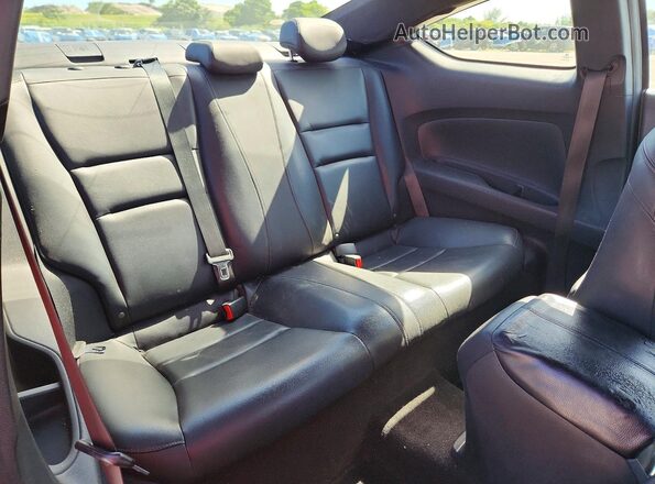 1HGCT1B86GA008249 2016 HONDA ACCORD Black უკანა სავარძლების ხედი