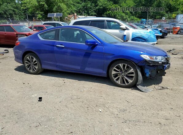 1HGCT1B86HA000511 2017 HONDA ACCORD Blue წინა მარჯვენა