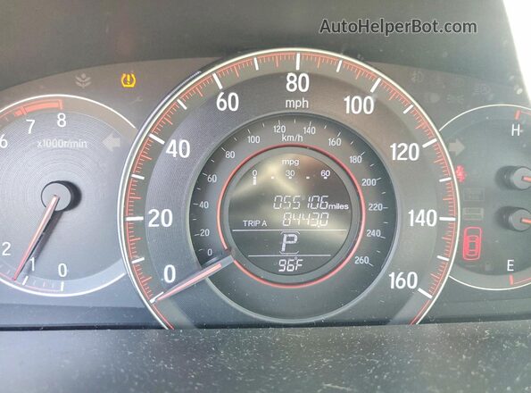1HGCT1B86HA000511 2017 HONDA ACCORD Blue ხელსაწყოთა პანელის ხედი