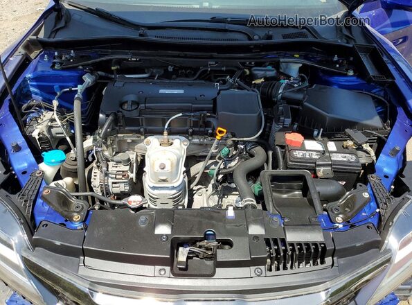 1HGCT1B86HA000511 2017 HONDA ACCORD Blue უკანა სალონის ხედი