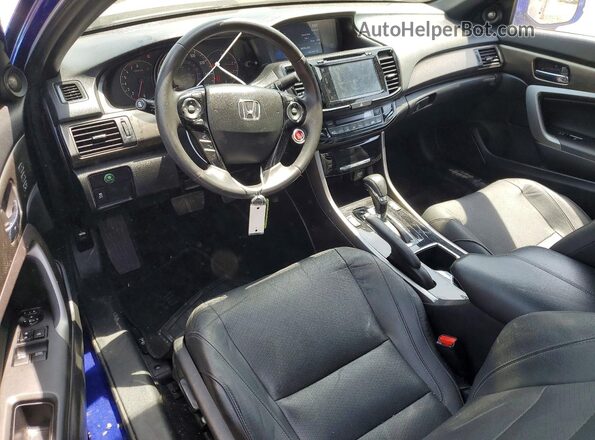 1HGCT1B86HA000511 2017 HONDA ACCORD Blue წინა პანელის ხედი
