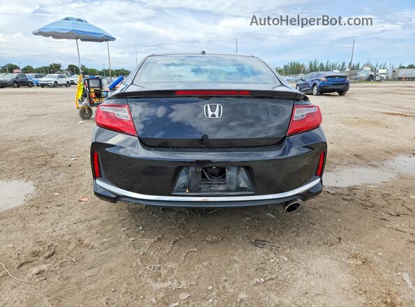 1HGCT1B87GA005229 2016 HONDA ACCORD Черный Вид сзади