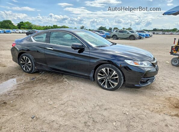 1HGCT1B87GA005229 2016 HONDA ACCORD Черный Передняя правая четверть