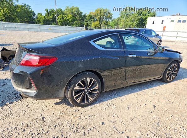 1HGCT2A80GA000655 2016 HONDA ACCORD Black Tył prawy