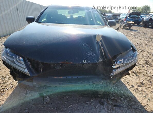 1HGCT2A80GA000655 2016 HONDA ACCORD Black Widok z przodu