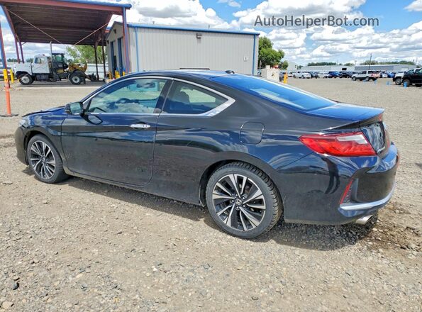 1HGCT2A89HA004835 2017 HONDA ACCORD Черный Задняя левая четверть