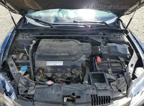 1HGCT2A89HA004835 2017 HONDA ACCORD Черный Вид задней части салона
