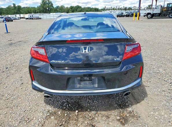 1HGCT2A89HA004835 2017 HONDA ACCORD Черный Вид сзади