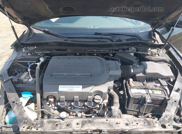 1HGCT2B07GA001701 2016 HONDA ACCORD Black Widok z tyłu