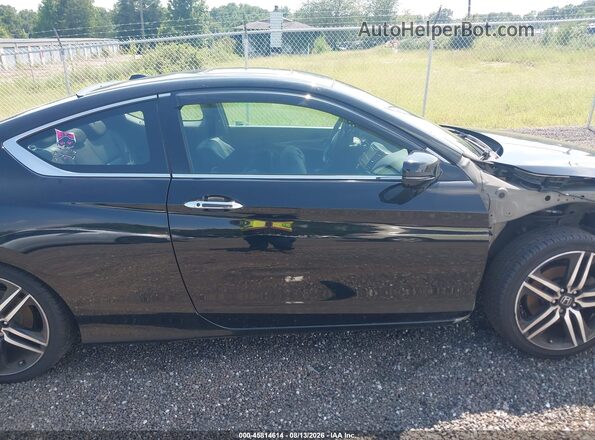 1HGCT2B07GA001701 2016 HONDA ACCORD Black Widok wnętrza z tyłu