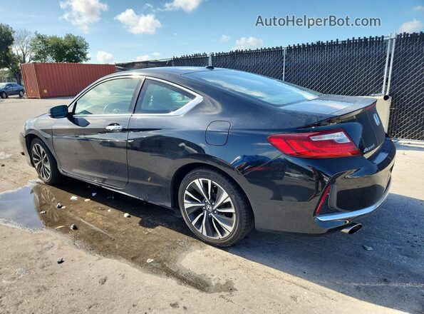 1HGCT2B83HA007020 2017 HONDA ACCORD Black Tył lewy