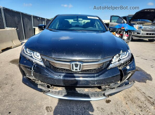 1HGCT2B83HA007020 2017 HONDA ACCORD Black Widok z przodu