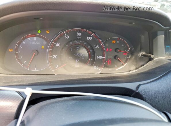 1HGCT2B85GA002268 2016 HONDA ACCORD White Widok zestawu wskaźników