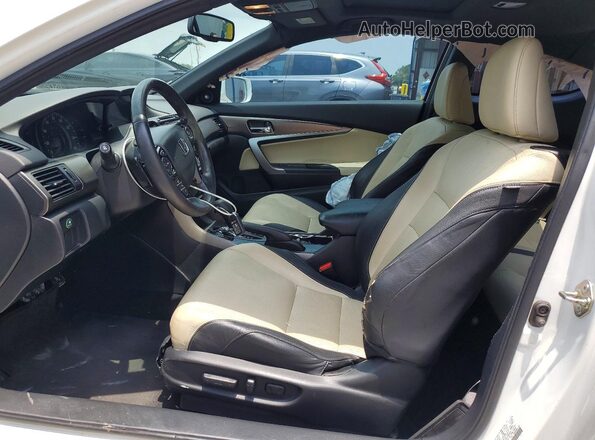 1HGCT2B86HA003852 2017 HONDA ACCORD White Вид ззаду