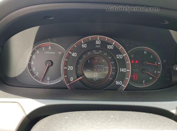 1HGCT2B86HA003852 2017 HONDA ACCORD White Вид панелі приладів