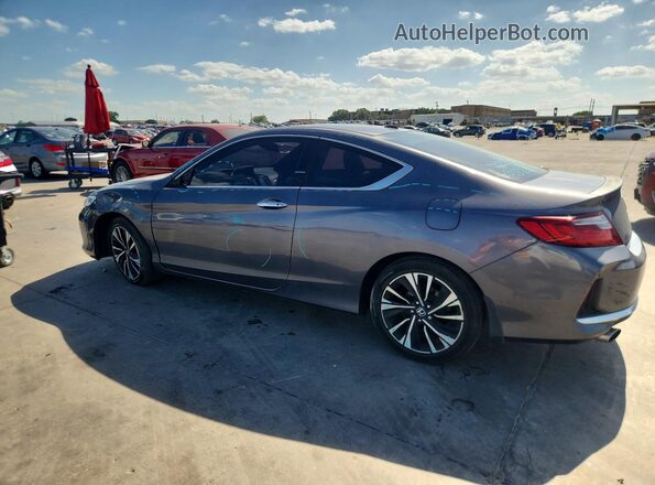 1HGCT2B87HA004038 2017 HONDA ACCORD Gray Rear left