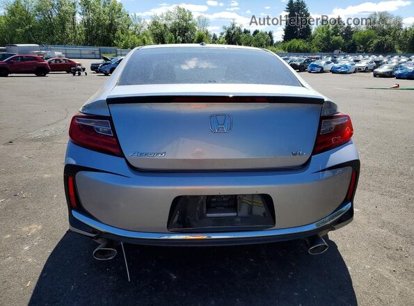 1HGCT2B87HA005237 2017 HONDA ACCORD Silver უკანა ხედი