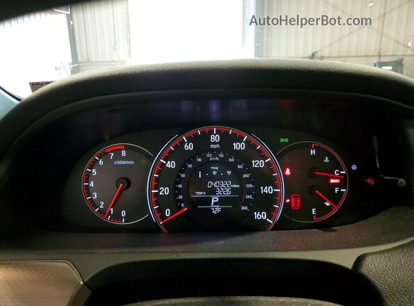 1HGCT2B89HA004011 2017 HONDA ACCORD White Instrument cluster view