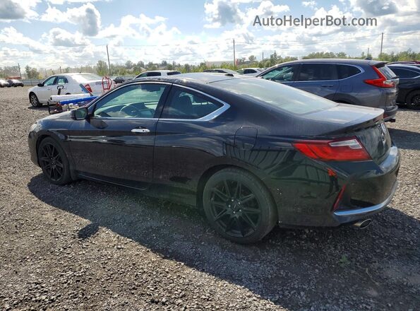 1HGCT2B94HA800464 2017 HONDA ACCORD Black Trasero izquierdo
