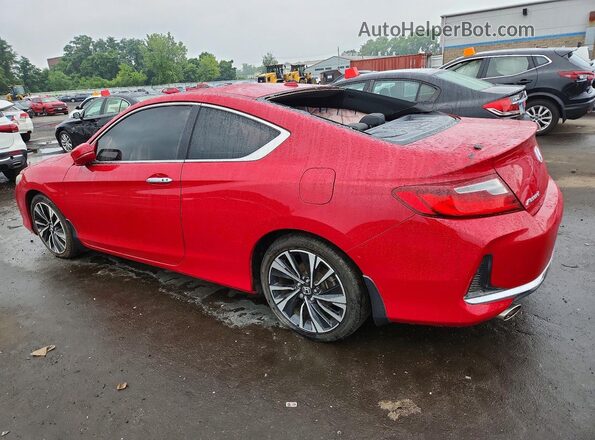 1HGCT2B98GA002273 2016 HONDA ACCORD Red Հետևի ձախ