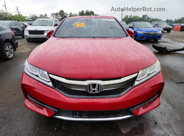 1HGCT2B98GA002273 2016 HONDA ACCORD Red Դիմացի տեսք