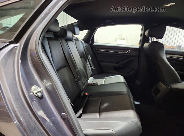 1HGCV1E36LA041482 2020 HONDA ACCORD Gray Հետևի նստատեղերի տեսք