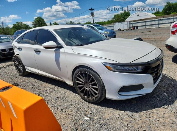 1HGCV1F10JA017284 2018 HONDA ACCORD White Front right