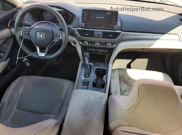 1HGCV1F10JA021206 2018 HONDA ACCORD Red Вид панелі приладів