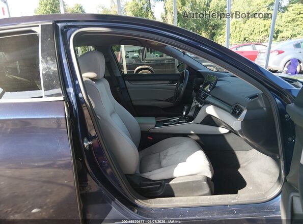 1HGCV1F10JA056568 2018 HONDA ACCORD Blue Front interior view