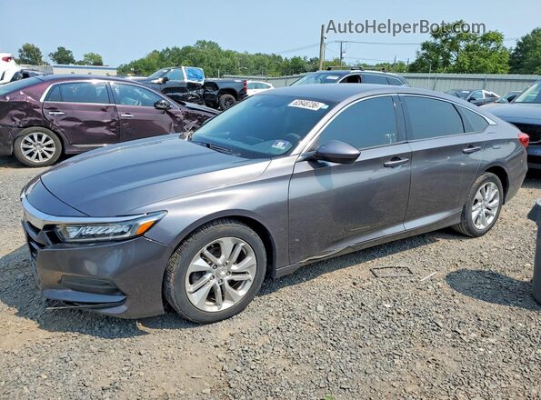 1HGCV1F10JA064895 2018 HONDA ACCORD Gray Rear left