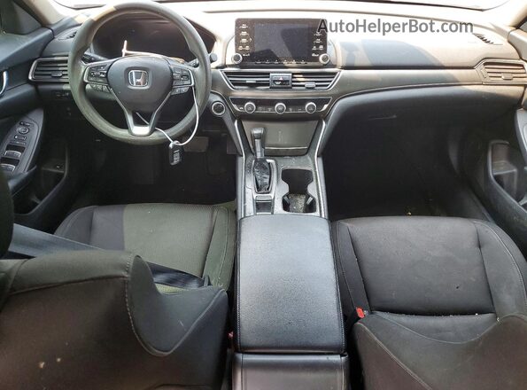 1HGCV1F10JA064895 2018 HONDA ACCORD Gray Instrument cluster view