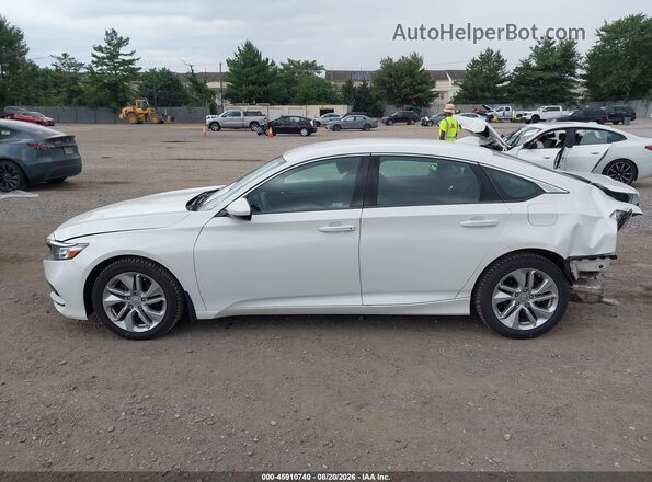 1HGCV1F10JA111049 2018 HONDA ACCORD White Панорамний вид салону 360°