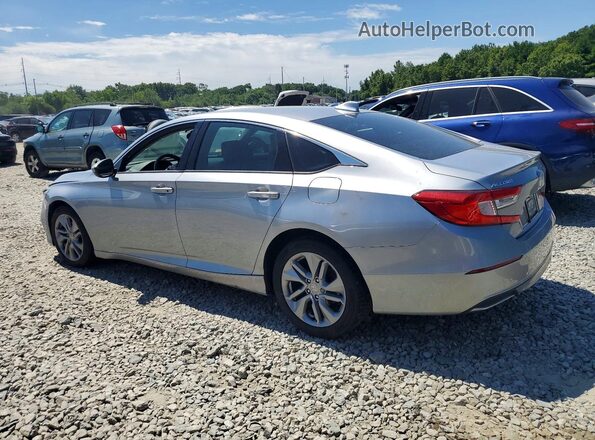 1HGCV1F10JA188228 2018 HONDA ACCORD Gray Задня ліва чверть