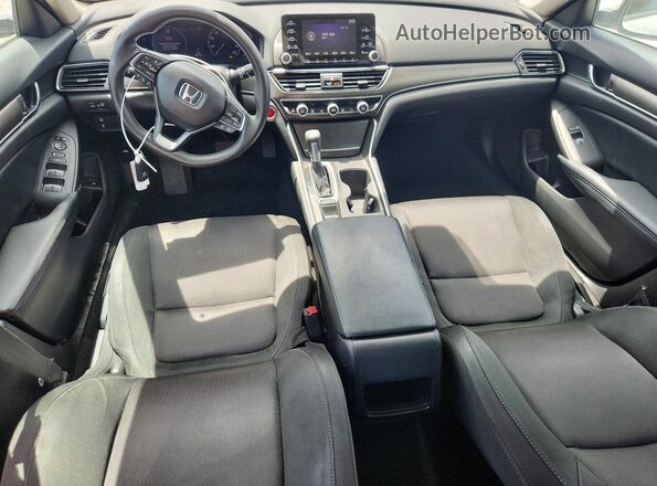 1HGCV1F10JA215234 2018 HONDA ACCORD White Առջևի վահանակի տեսք