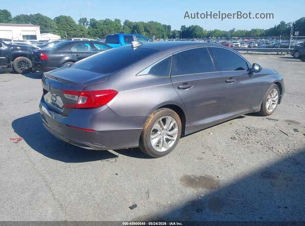 1HGCV1F10JA230641 2018 HONDA ACCORD Gray Rear right