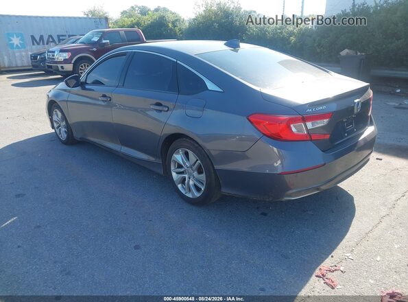 1HGCV1F10JA230641 2018 HONDA ACCORD Gray Rear left