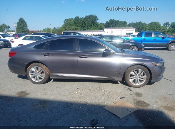 1HGCV1F10JA230641 2018 HONDA ACCORD Gray Rear interior view