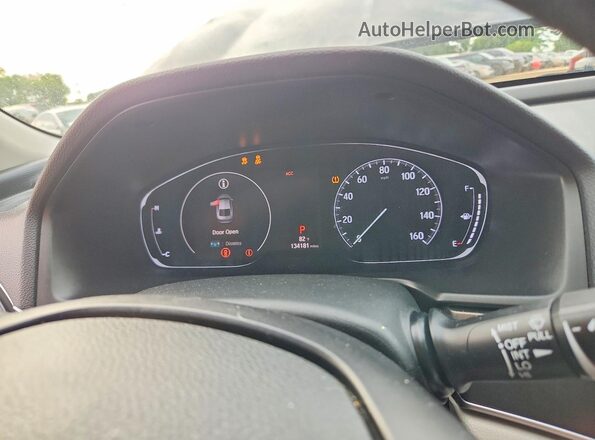 1HGCV1F10JA251523 2018 HONDA ACCORD Black ხელსაწყოთა პანელის ხედი