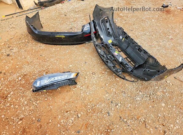 1HGCV1F10JA251523 2018 HONDA ACCORD Black ძრავის განყოფილების ხედი