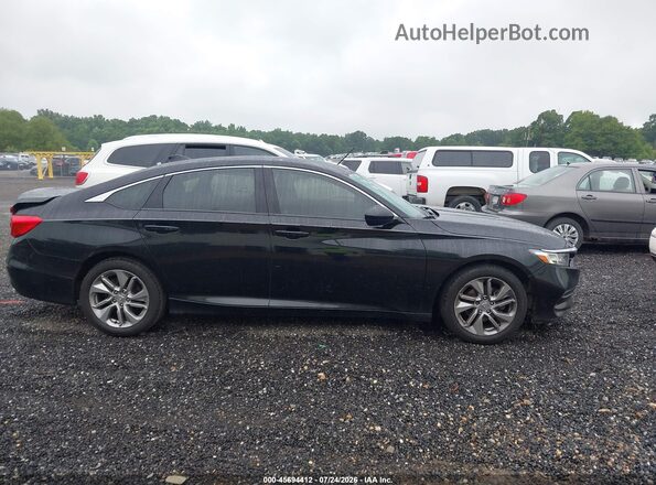 1HGCV1F10KA049928 2019 HONDA ACCORD Black Widok wnętrza 360 stopni