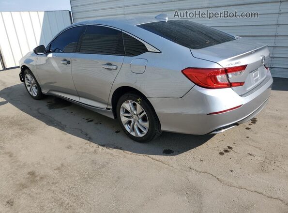 1HGCV1F10KA165131 2019 HONDA ACCORD Серебряный Задняя левая четверть