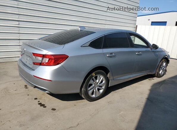 1HGCV1F10KA165131 2019 HONDA ACCORD Серебряный Задняя правая четверть