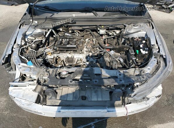 1HGCV1F10KA165131 2019 HONDA ACCORD Серебряный Вид задней части салона