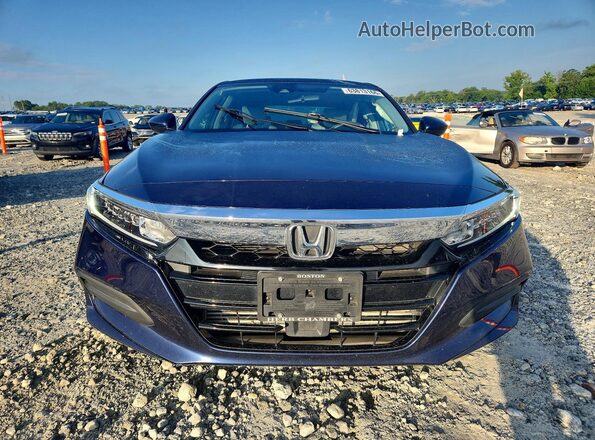 1HGCV1F10LA005347 2020 HONDA ACCORD Синий Вид спереди