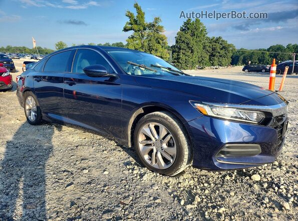 1HGCV1F10LA005347 2020 HONDA ACCORD Синий Передняя правая четверть